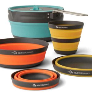 SEA TO SUMMIT Frontier UL itin lengvas sulankstomų puodų rinkinys 2 asmenims/5 dalių - Image 3