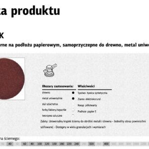 KLINGSPOR ŠLIFAVIMO DISKAS 125 PS22K 50vnt. 24 .