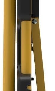 Stanley sulankstomas transportavimo vežimėlis iki 70/137 KG Geltonas, juodas - Image 3