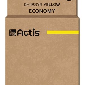 Actis KH-953YR rašalas (pakaitinis HP 953XL F6U18AE; aukščiausios kokybės; 25 ml; geltonas)