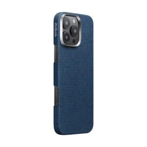 Pitaka Tactile Woven dėklas, PTK Dark Blue - Apple iPhone 16 Pro Max - Image 6