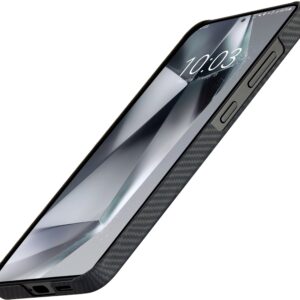 Pitaka Ultra-Slim dėklas, juodos spalvos Twill - Samsung Galaxy S25 - Image 8