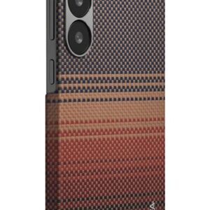 Pitaka Tactile Woven dėklas, Sunset - Samsung Galaxy S25 - Image 4