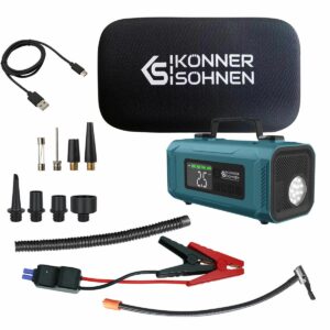 KS JUMP STARTERIS SU KOMPRESORIUMI JSP-2000
