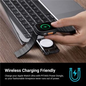 Pitaka Air dėklas, juodos spalvos - Apple Watch Ultra 49 mm - Image 10