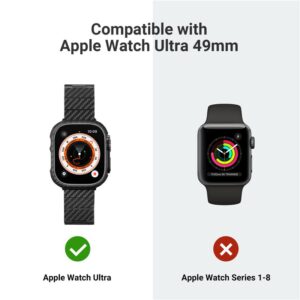 Pitaka Air dėklas, juodos spalvos - Apple Watch Ultra 49 mm - Image 4