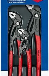 KNIPEX COBRA replių rinkinys 3 vnt. 180/250/300 mm