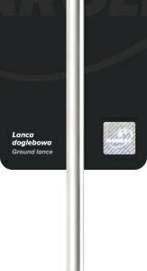 MAROLEX LANCA GILUMINIO PURŠKIMO 100 cm BE RANKENOS