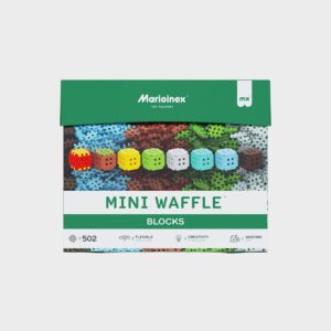 „Marioinex Mini Waffle“ konstruktoriaus kaladėlės, 502 elementų - Image 2
