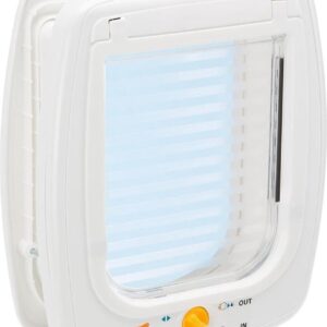 FERPLAST Swing 9 - Durelės vidutinio dydžio šunims ir didelėms katėms, baltos spalvos