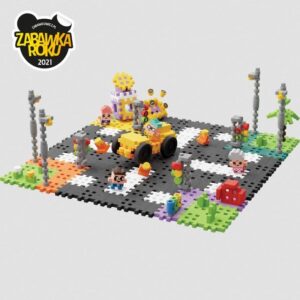 „Marioinex Mini Waffle“ konstruktoriaus kaladėlės – „Miestas: Gatvė“, 280 dalių - Image 3