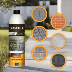 Frischer grindinio plytelių ir akmens valymo koncentratas, 1000 ml - Image 3