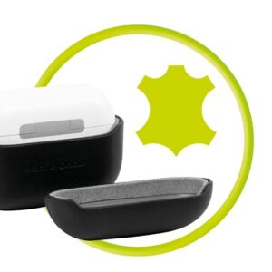 Mobile Origin Leather dėklas, juodos spalvos - AirPods Pro 2 - Image 16