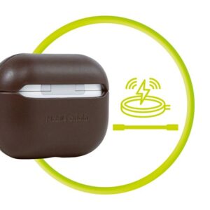 Mobile Origin Leather dėklas, rudos spalvos - AirPods Pro 2 - Image 13