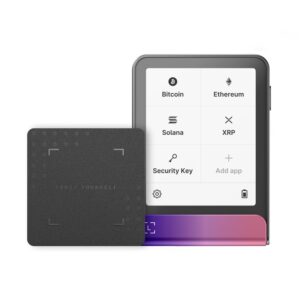 Ledger Flex Crimson Magenta Crypto Hardware Wallet with Recovery Key