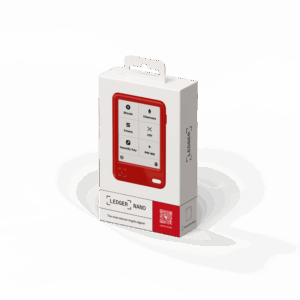 Ledger Nano Gen 5 Cherry Red Crypto Hardware Wallet with Recovery Key - Image 6