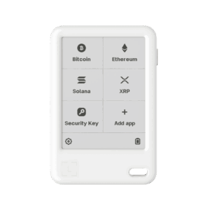 Ledger Nano Gen 5 Glacier White Crypto Hardware Wallet with Recovery Key