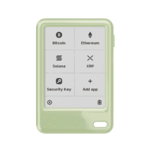 Ledger Nano Gen 5 Matcha Green Crypto Hardware Wallet with Recovery Key