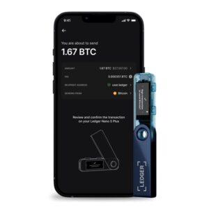Ledger Nano S Plus Neptune Blue Crypto Hardware Wallet - Image 13