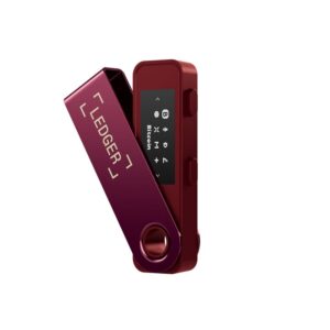 Ledger Nano S Plus Crypto Hardware Wallet Crimson Magenta