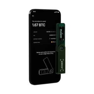 Ledger Nano S Plus Emerald Green Crypto Hardware Wallet - Image 4