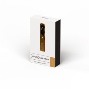 Ledger Nano S Plus Gold Crypto Hardware Wallet - Image 3