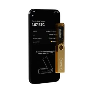 Ledger Nano S Plus Gold Crypto Hardware Wallet - Image 7