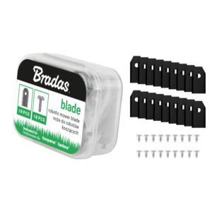 BRADAS PEILIAI ROBOTAMS VEJAPJOVĖMS HUSQVARNA/GARDENA 18vnt. TITAN BLACK