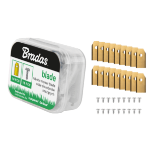 BRADAS PEILIAI ROBOTAMS VEJAPJOVĖMS HUSQVARNA/GARDENA 18vnt. TITAN GOLD