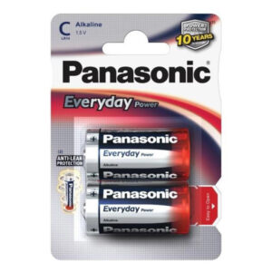 PANASONIC ŠARMINĖ BATERIJA LR14EPS/BL2vnt. EVERYDAY
