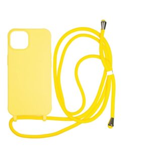 Mobile Origin Lanyard dėklas, geltonos spalvos - Apple iPhone 14