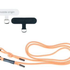 Mobile Origin Lanyard rope 6 mm, Peach Fuzz, 82 - 163cm