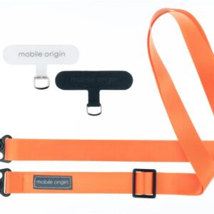 Mobile Origin Lanyard tape 25mm, Orange, 84 - 165cm