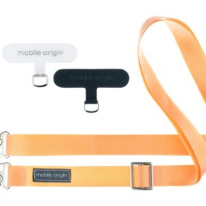 Mobile Origin Lanyard tape 25mm, Peach Fuzz, 84 - 165cm