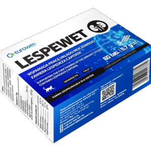 EUROWET Lespewet Urinary system - papildai katėms - 60 tablečių