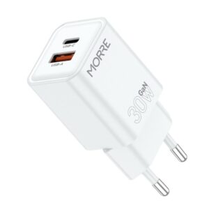 MORRE USB/USB-C ĮKROVIKLIS 30W BALTAS