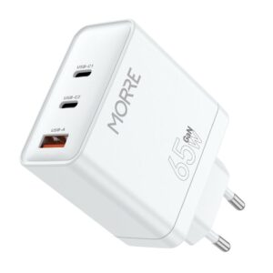 MORRE USB/USB-C ĮKROVIKLIS 65W BALTAS