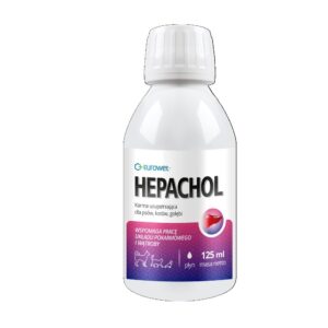 EUROWET Hepachol - papildai šunims ir katėms - 125ml