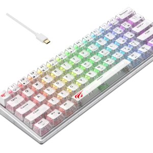 Havit KB903L - žaidimų klaviatūra (skaidrios baltos spalvos) - Image 3