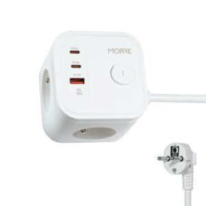 MORRE MAITINIMO KUBAS 3G, 2xUSB, USB-C 1,5m