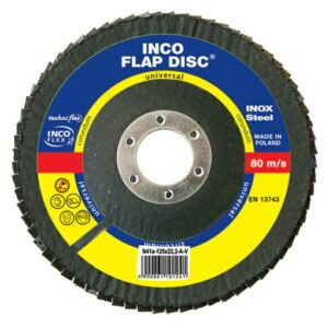 LAMELEINIS ŠLIFAVIMO DISKAS INCOFLEX NR 125 P 80 UNI ZIRCONIUM