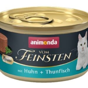 ANIMONDA Vom Feinsten Mousse Chicken and Tuna - drėgnas kačių maistas - 85 g
