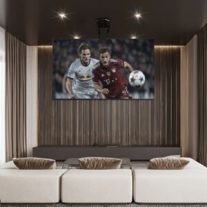 Elektrinis lubų laikiklis televizoriui + nuotolinio valdymo pultas