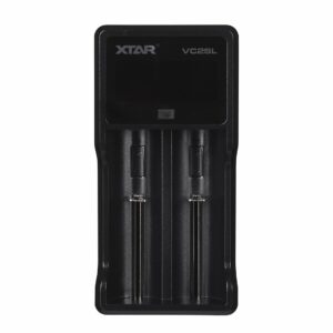 XTAR VC2SL baterijų įkroviklis Buitinei baterijai USB