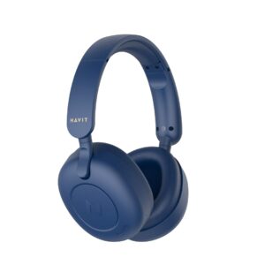 Havit H655BT - Bluetooth belaidės ausinės (mėlynos)