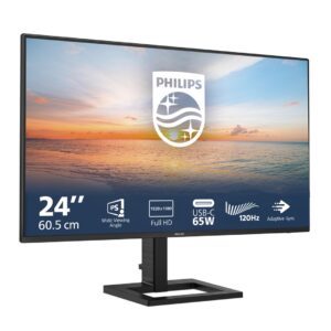 Philips 1000 series 24E1N1300AE/00 kompiuterio monitorius 60,5 cm (23.8") 1920 x 1080 pikseliai „Full HD“ LCD Juoda - Image 2