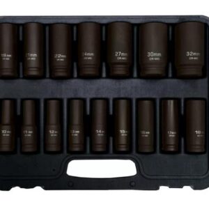 ADLER ILGOS SMŪGINĖS GALVUTĖS 16vnt 1/2" 10-32mm