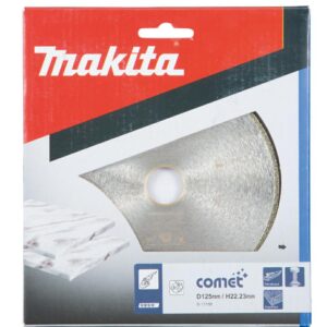 MAKITA DEIMANTINIS DISKAS 125x22,23mm PILNAS (ŠLAPIAM PJOVIMUI) MARMURAS