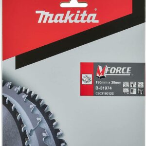 MAKITA DISKINIS PJŪKLAS 190x30x12Z M-FORCE MEDIENAI