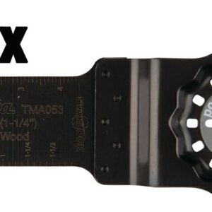 MAKITA MT PJŪKLELIS ĮLEIDŽIAMAM PJAUTI BIM 32mm x 50mm /5vnt. KIETAM MEDIENAI